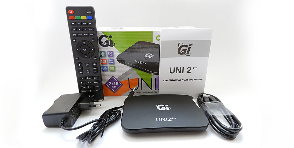 Обзор цифровой UHDTV телеприставки GI Uni 2 с поддержкой DVB-T/T2/C 