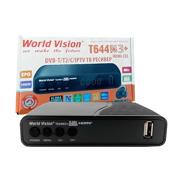 World Vision T644M3+ FM